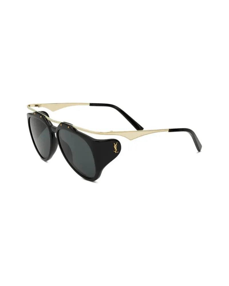 Saint Laurent SLM137AMELIA Sunglasses — Black Black