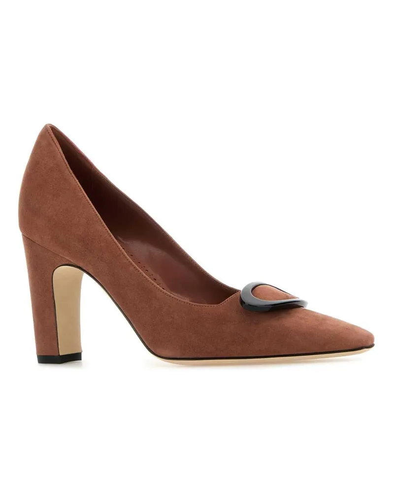 Manolo Blahnik Fenixhi2251859 Mbrw Scarpe Con Tacco High Heel Shoes Brown