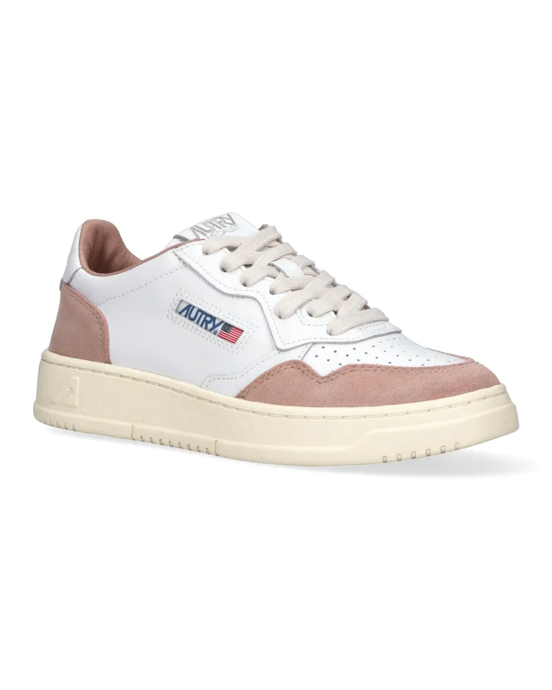 AUTRY Women's Sneakers White Upper: Cow Leather White