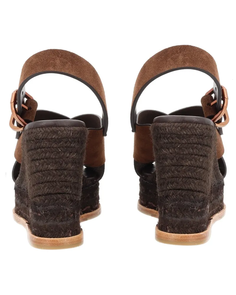 Castañer Betina Espadrille Flat — Brown Brown