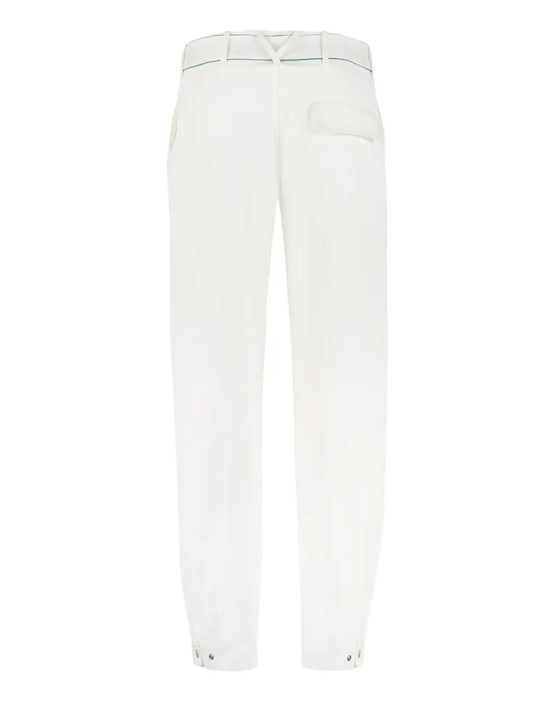 Bottega Veneta Men's Cotton Trousers White White