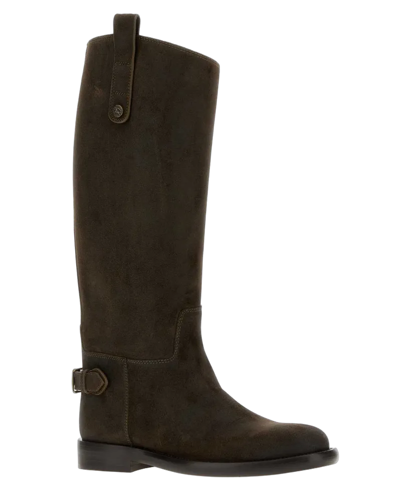 Burberry Loch Stivali Boot Brown