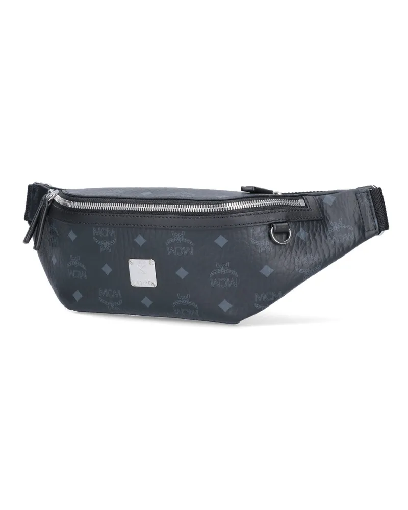 MCM Men's Bags Black Polyurethane Black