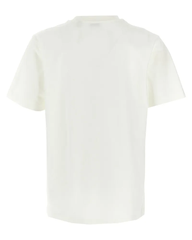 Burberry Men's White Cotton T-Shirt White