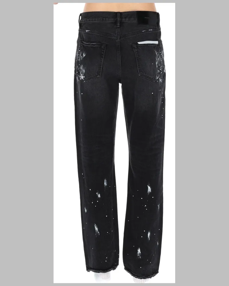 PURPLE BRAND Cotton Denim Jeans — Black Black