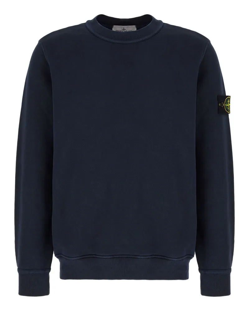 Stone Island Men's Sweatshirt Blue Cotton Sweatshirts Sweater Navy