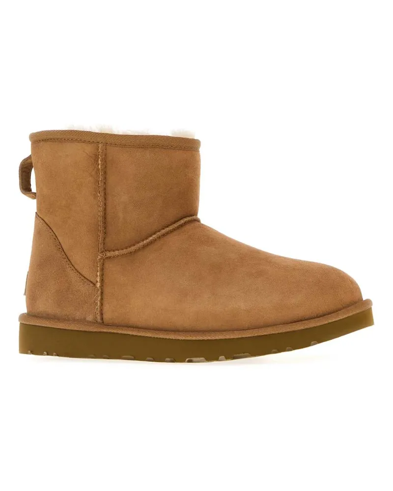 UGG Suede Ankle Boot — Brown Brown
