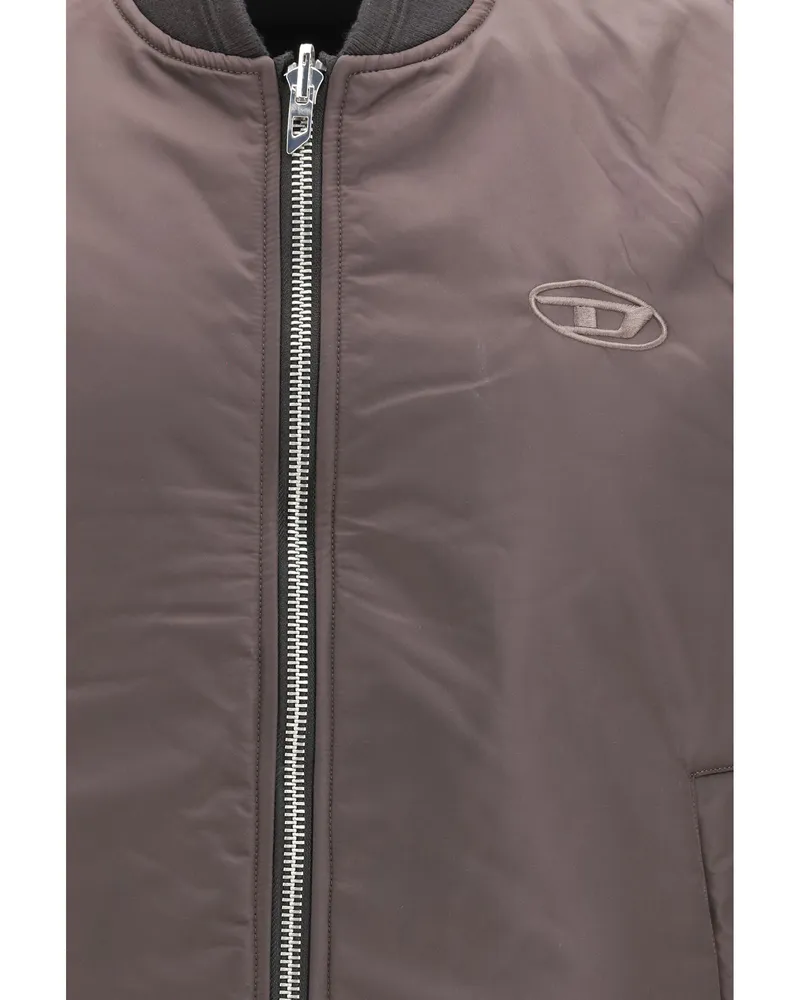 Diesel Men's W-Type-D1 Gilet 9xx Polyamide Jacket Black