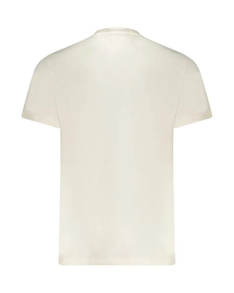 Tommy Hilfiger Logo-Print Cotton T-Shirt — White White