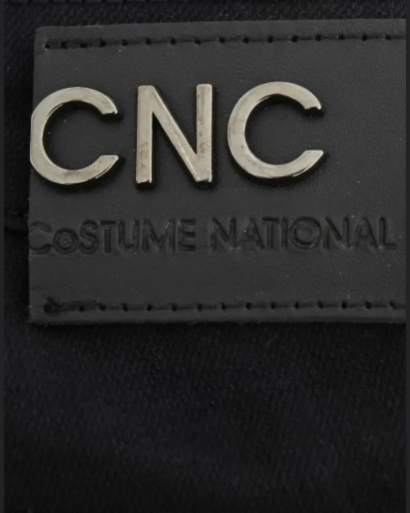 CoSTUME NATIONAL Women's Black Straight Leg Jeans Cotton Clothing Black