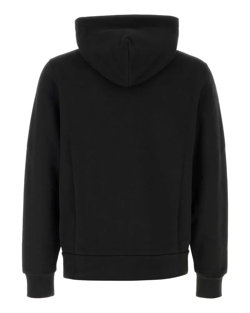 Moncler Men's Black Cotton Sweatshirt 999 Exterior: Maglieria Sweater Black