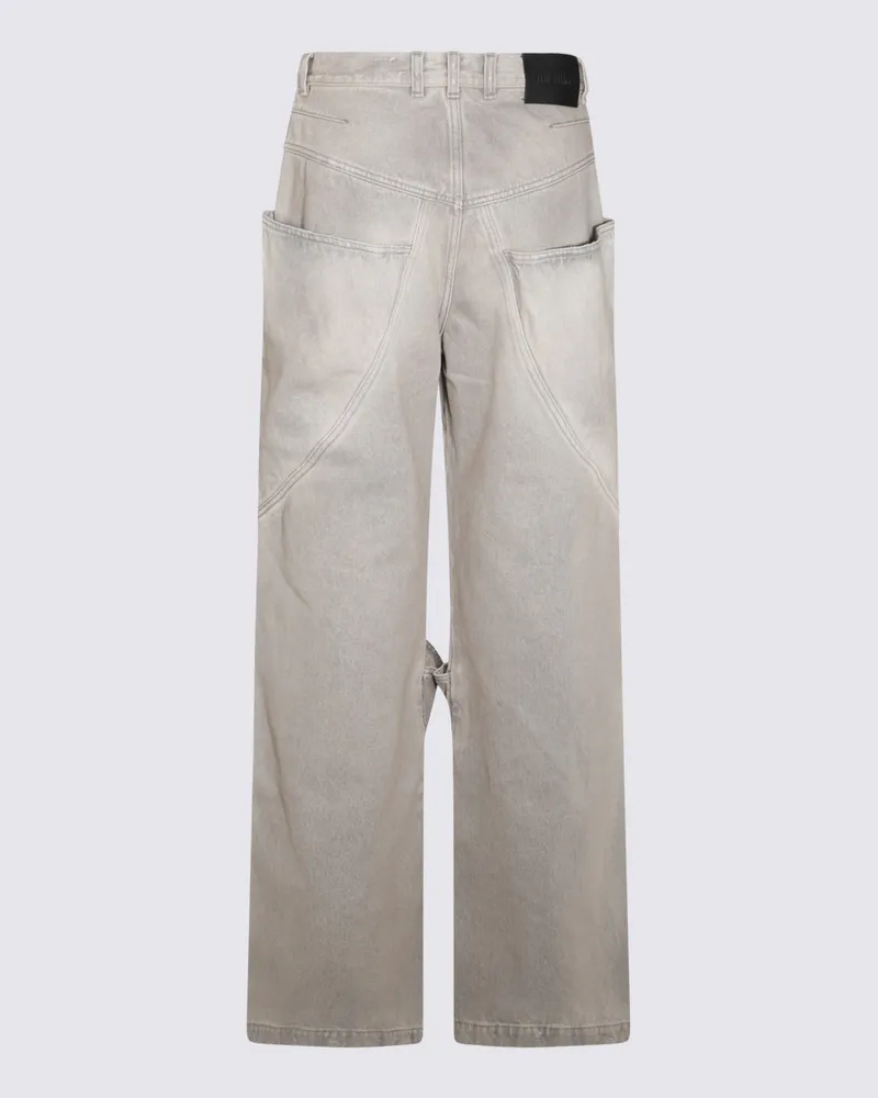 ATTICO Women's Jeans Vintage Grey _co Gray