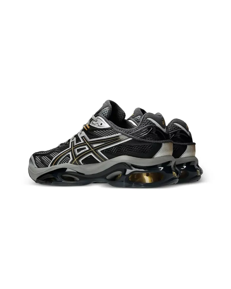 Asics Mesh and Polyurethane Sneakers — Black Black