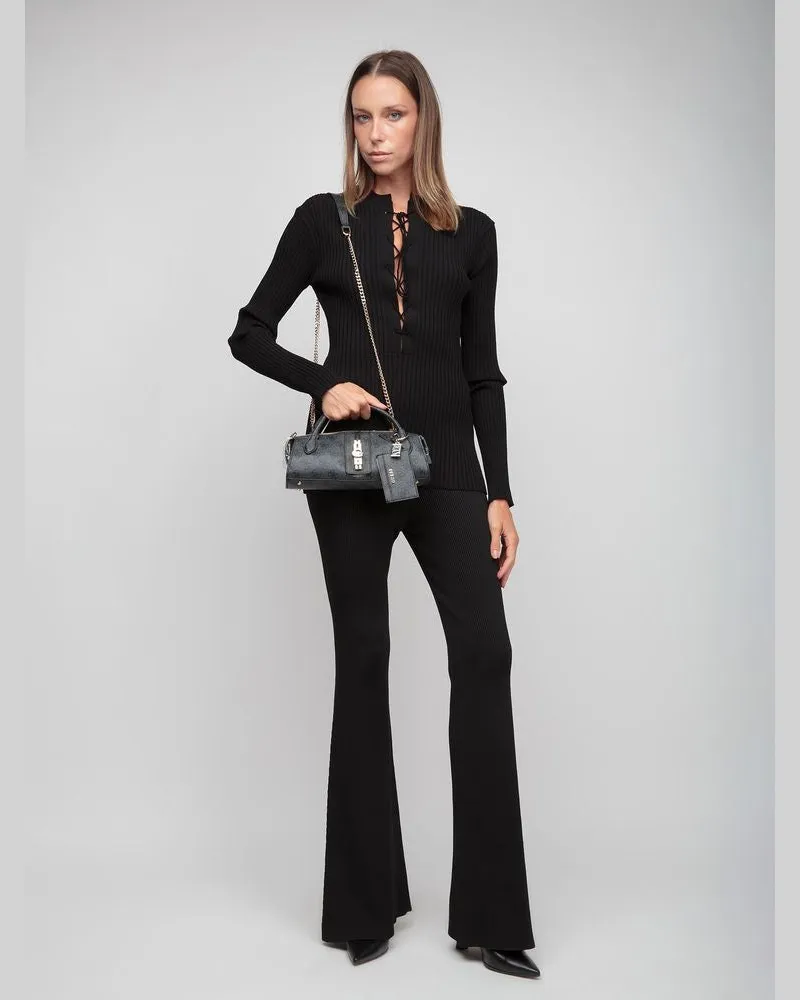 Guess Satchel — Black Black