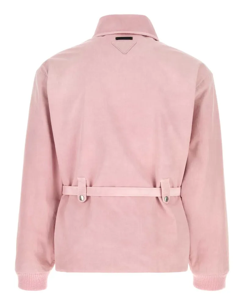 Prada Giubbotti Jacket — Pink Pink