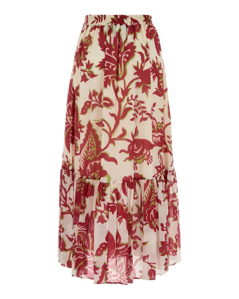 Etro Women's Printed Cotton Skirt X0808 Cotone Gonne Multicolor