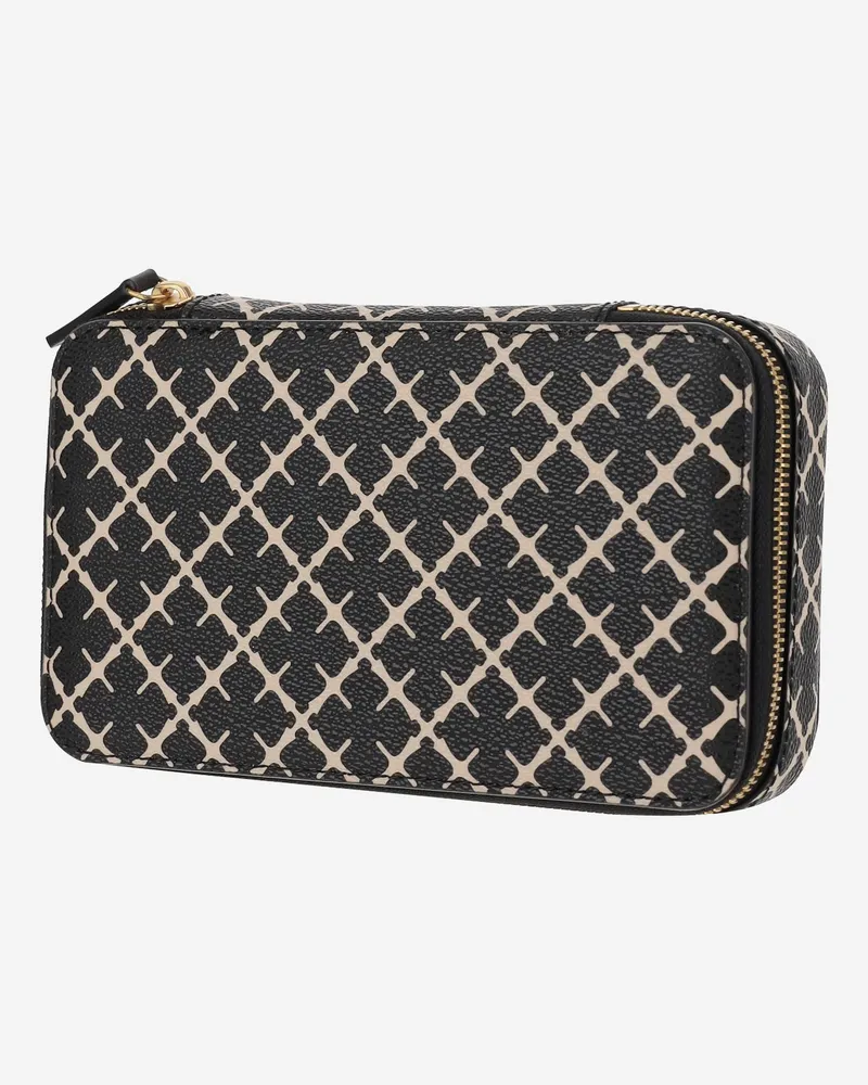 By Malene Birger Women's Jewellery Pouch Bae Cher Multicolour Polyvinyl Chloride Handbags Hand Bags Black