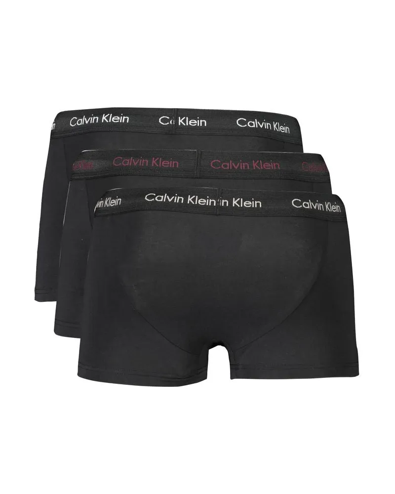 Calvin Klein Cotton Boxer Briefs — Black Black