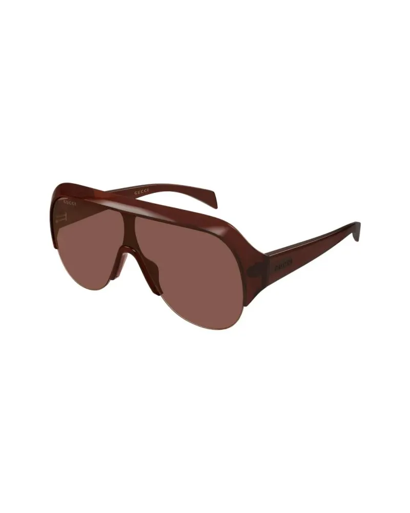 Gucci GG2023S004 Bio-Injected Plastic Sunglasses — Burgundy Burgundy