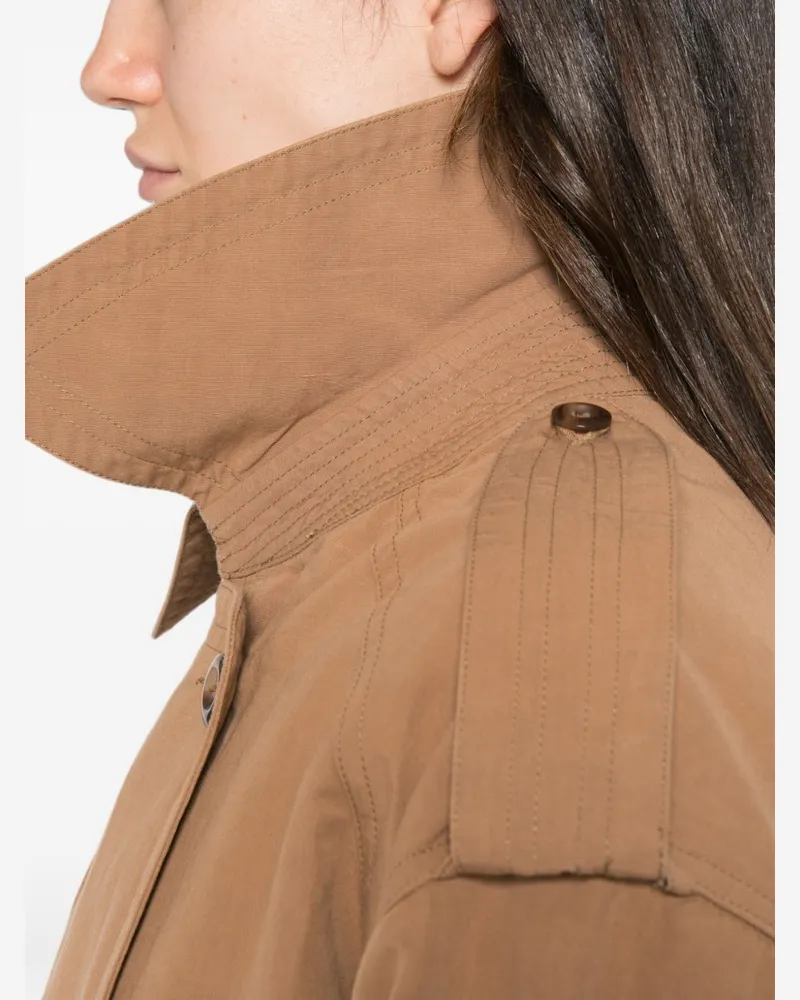 Isabel Marant Violette Trench Coat — Camel Camel