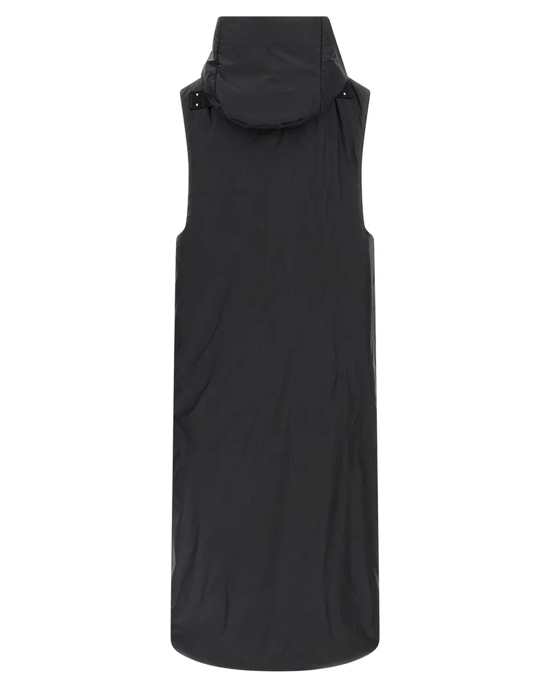 DRKSHDW by Rick Owens Padded Nylon Vest — Black Black