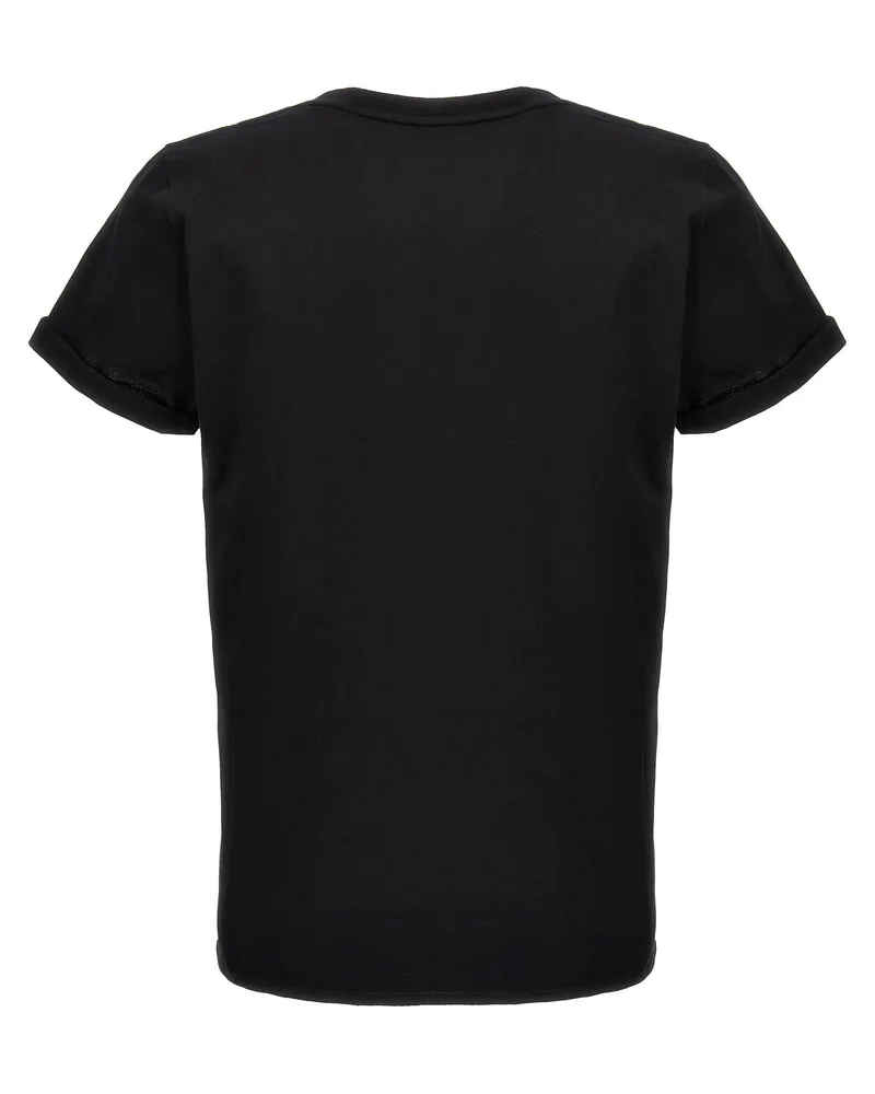 Saint Laurent Rive Gauche T-Shirt — Black Black