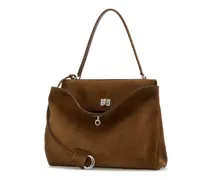 Women's Rodeo Top Handle Bag Brown Domesticated Calf