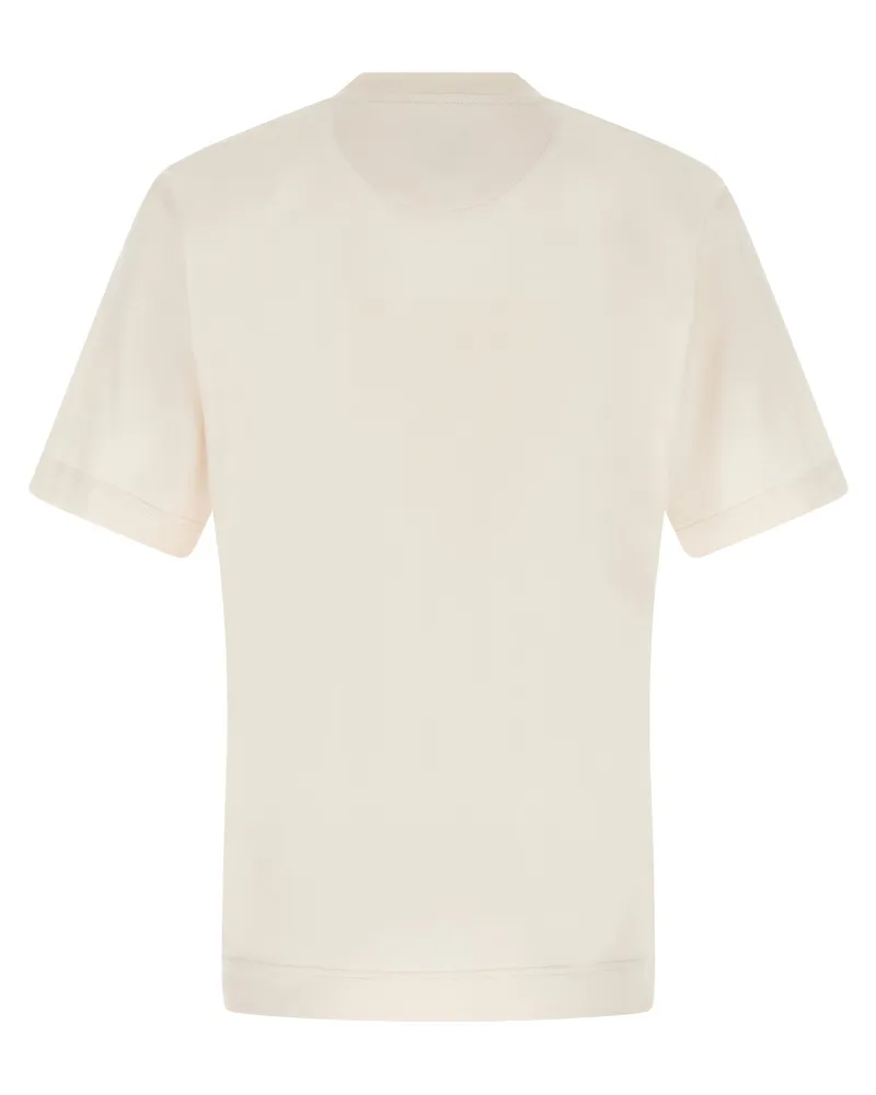 Fendi Men's White Cotton T-Shirt White