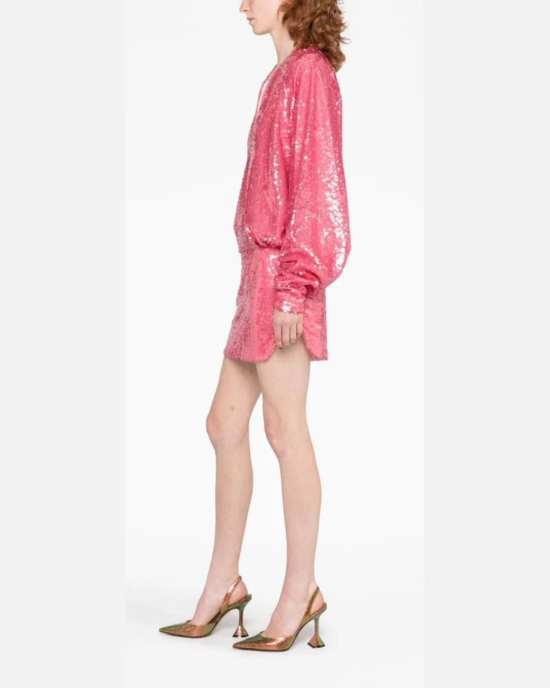 ATTICO Gael Dress — Pink Pink
