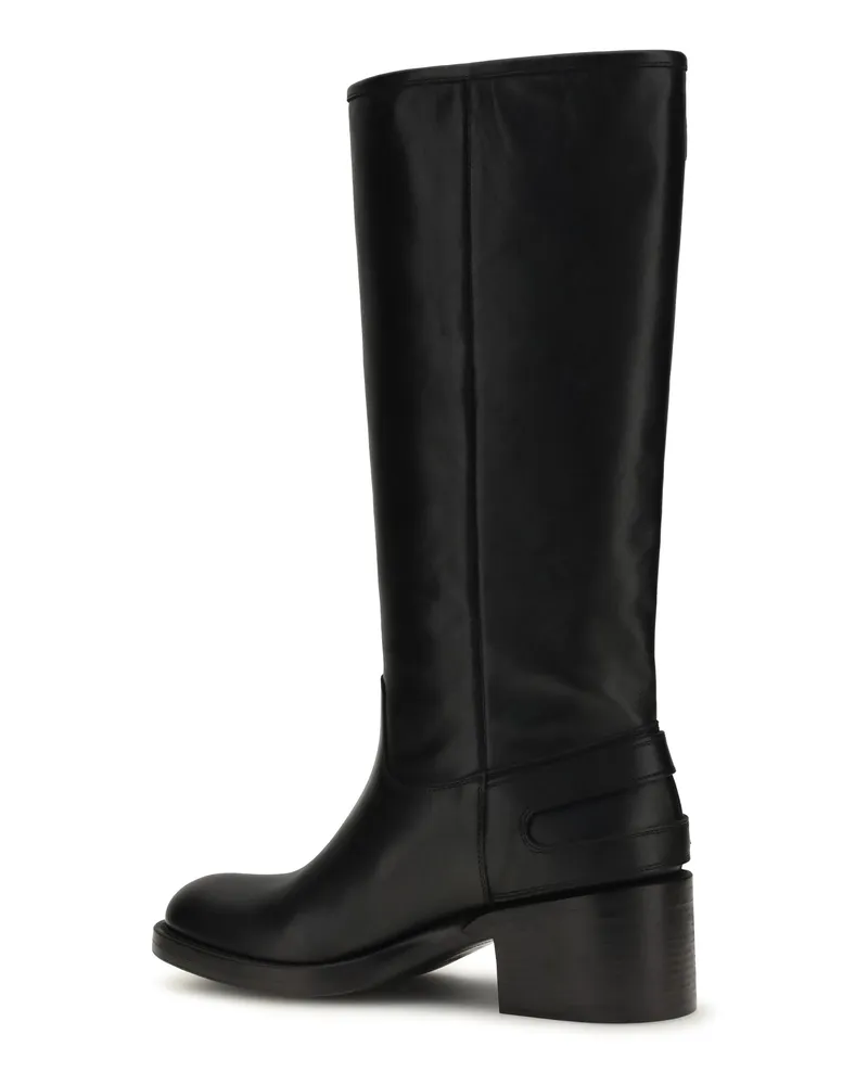 Chloé Women's Dakota Boots Black Calf Leather Bos Taurus Black