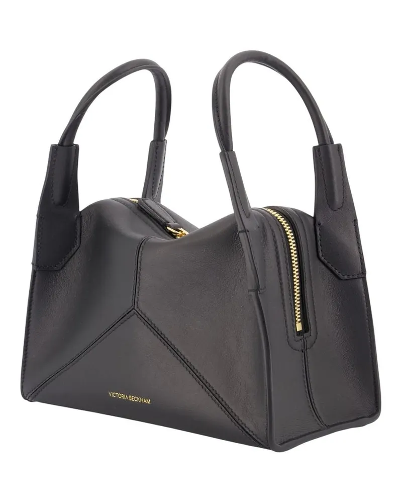 Victoria Beckham Women's Victoria Plié Mini Purse - Beckham Leather Black Calfskin Bags Handbags-Purses Black