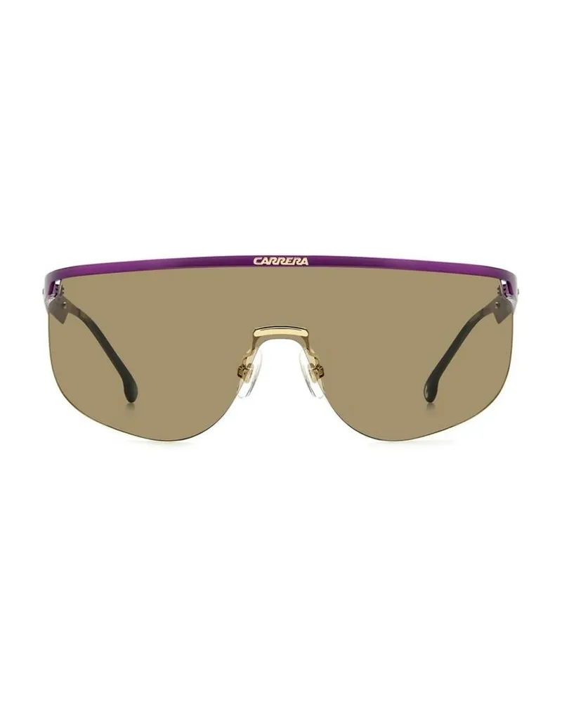 Carrera Women's Sunglasses Brown Pink Metal Purple