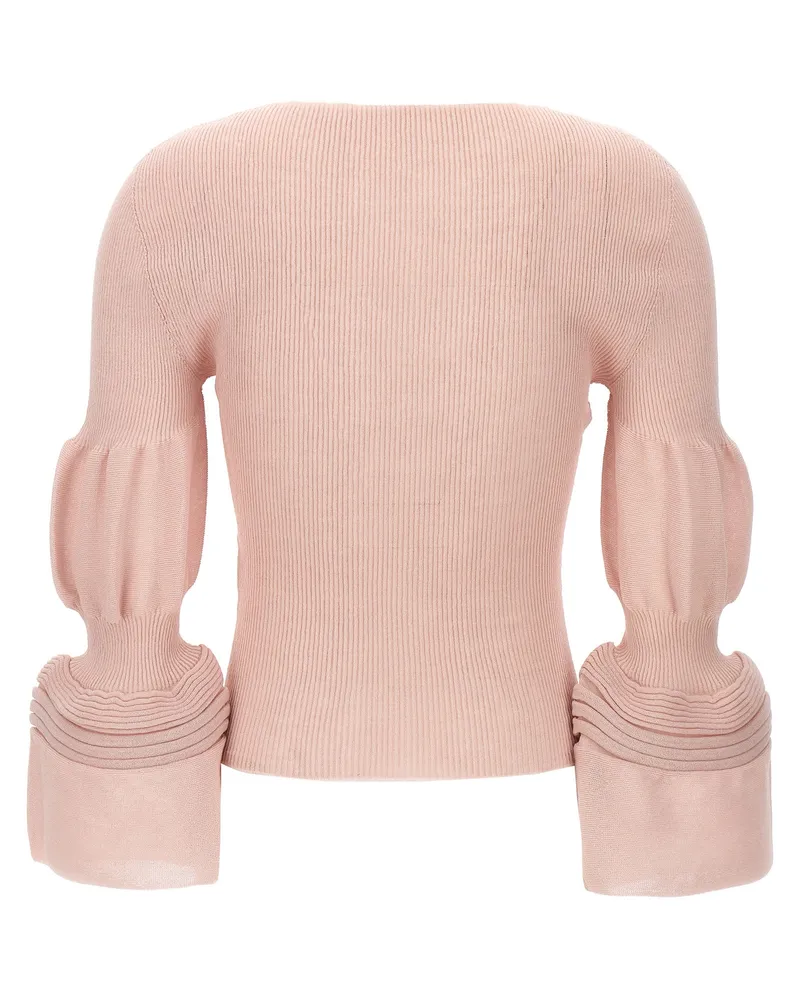 Issey Miyake Women's Multicolor Polyester Sweatshirt Clothing Pink