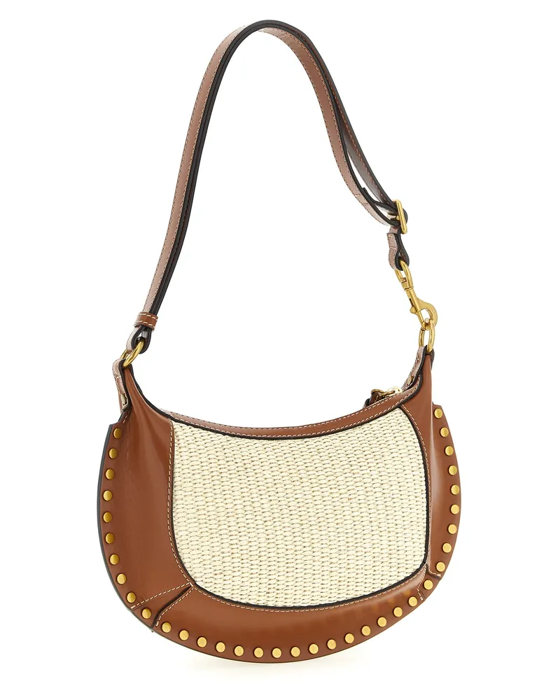 Isabel Marant Oskan Moon Shoulder Bag — Brown Brown