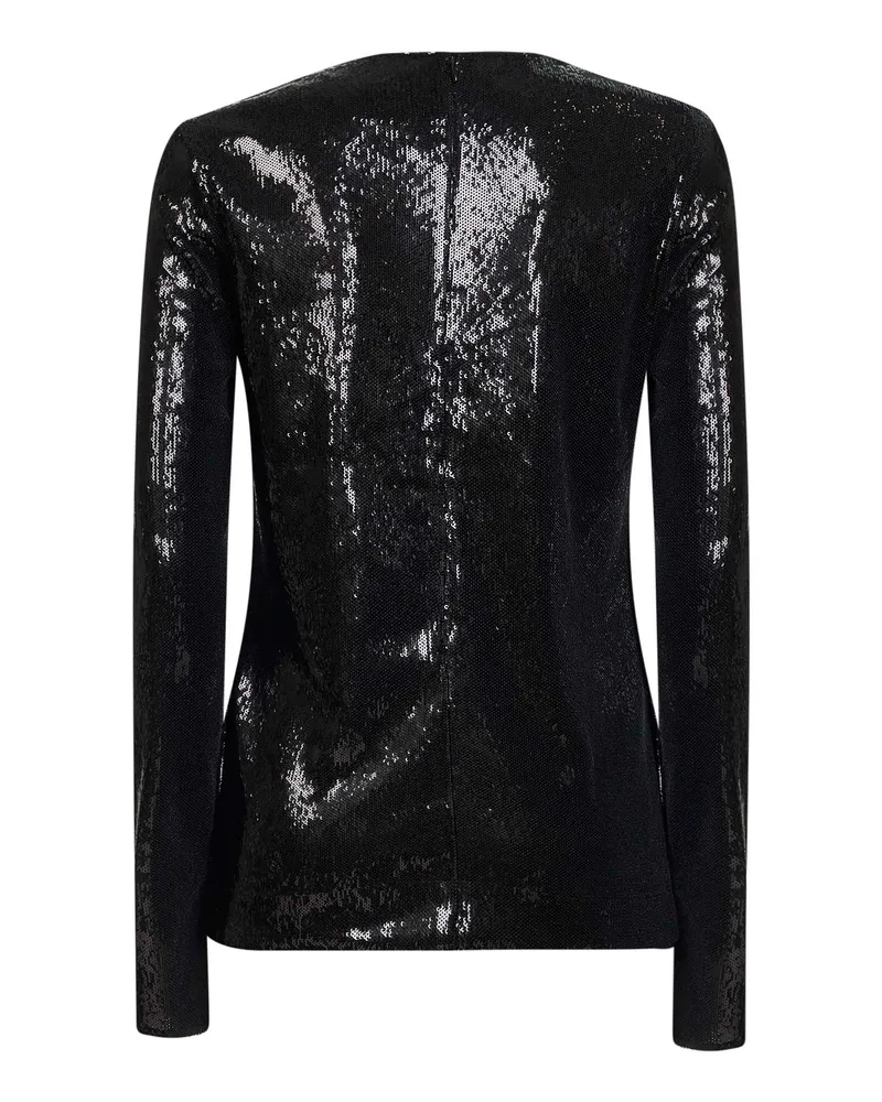 Totême Sequin-Embellished Blouse — Black Black