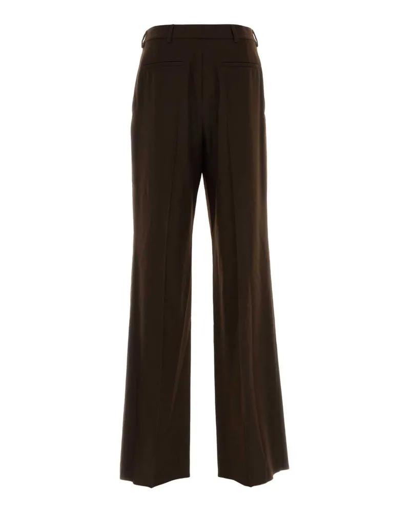 Saint Laurent Base Trousers — Brown Brown