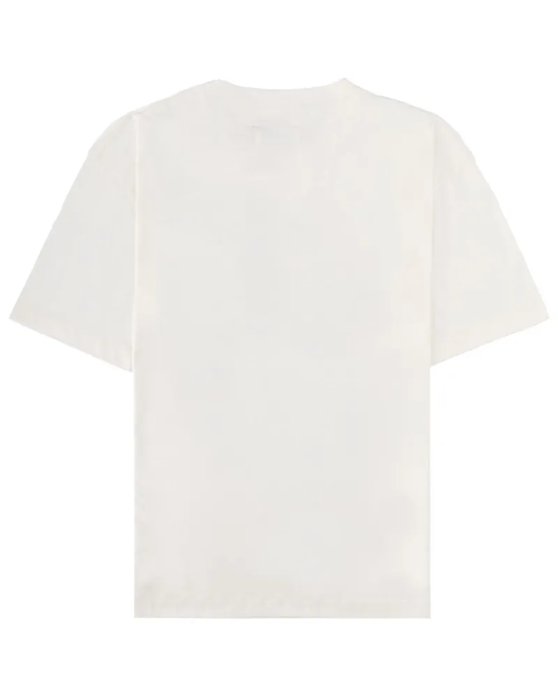 Maison Margiela Printed Cotton T-Shirt — White White