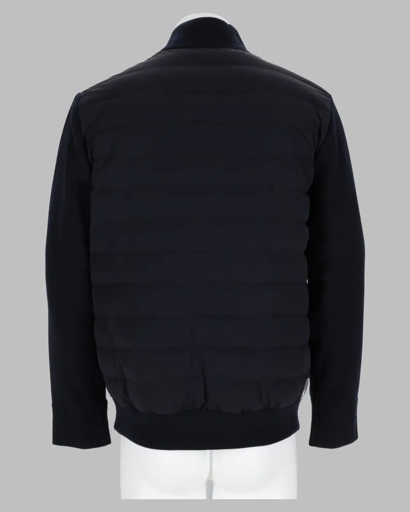 Emporio Armani Travel Essential Down Jacket — Blue Blue