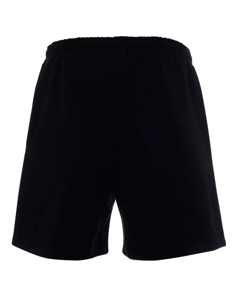 BARROW Men's Bermuda Shorts Felpa Black Cotton Black