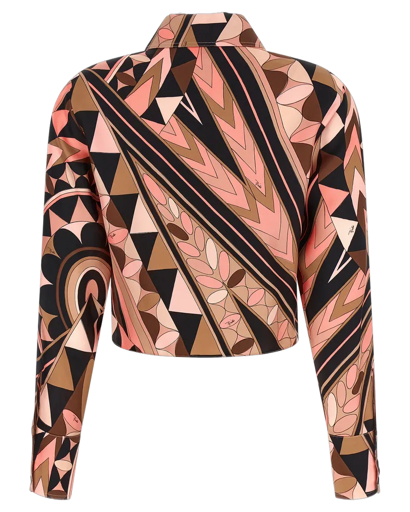 Emilio Pucci Women's Multicolor Silk Blouse Multicolor