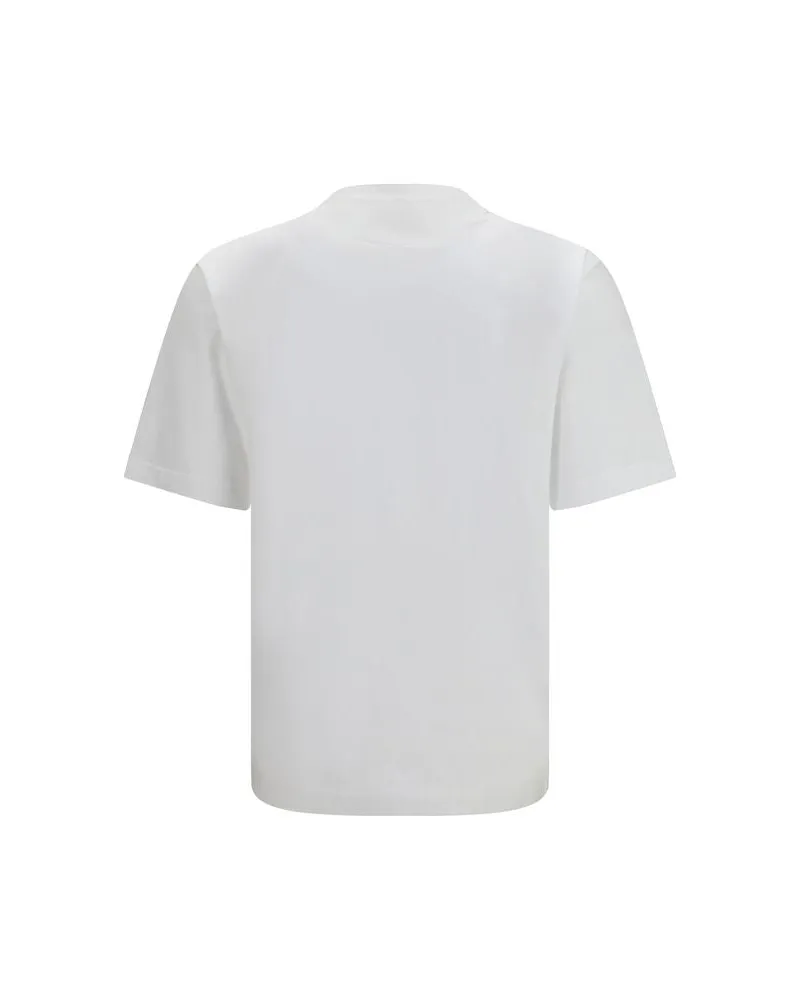 Prada Men's White Cotton T-Shirt White
