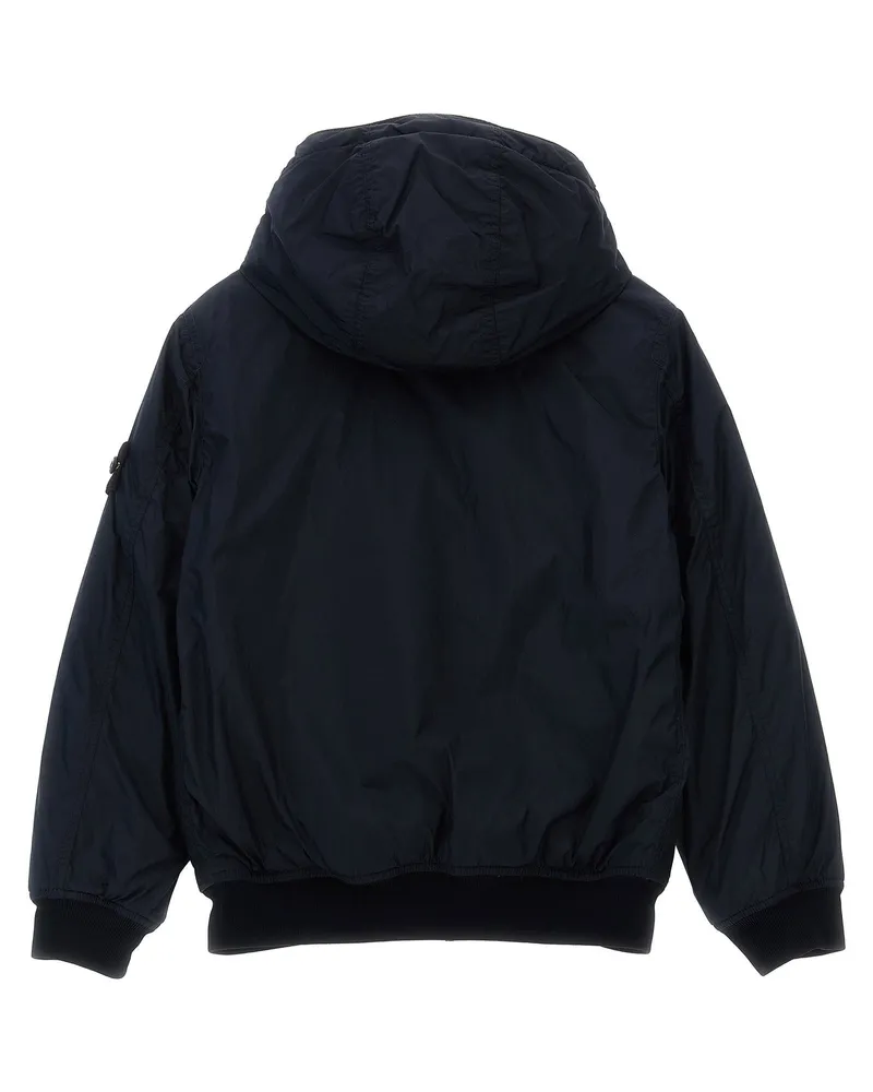 Stone Island Recycled Nylon Padded Down Jacket — Navy Navy