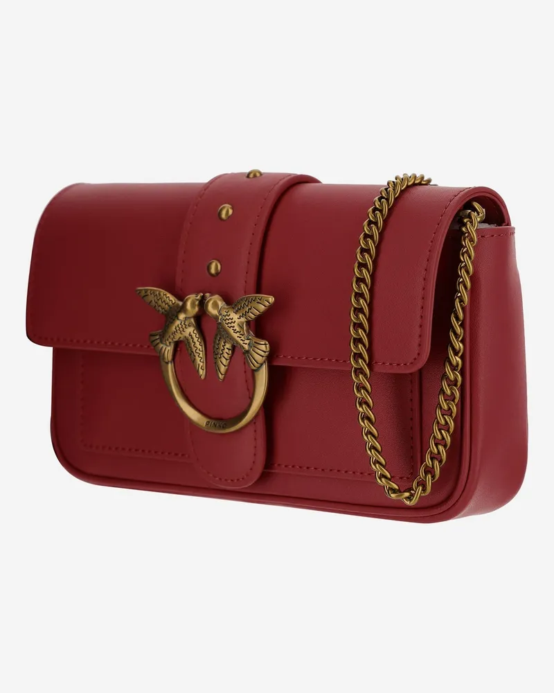 Pinko Shoulder Bag — Red Red