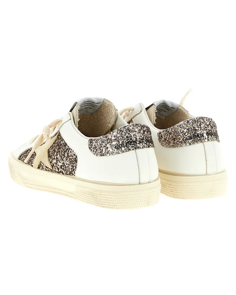 Golden Goose May Sneaker — White White