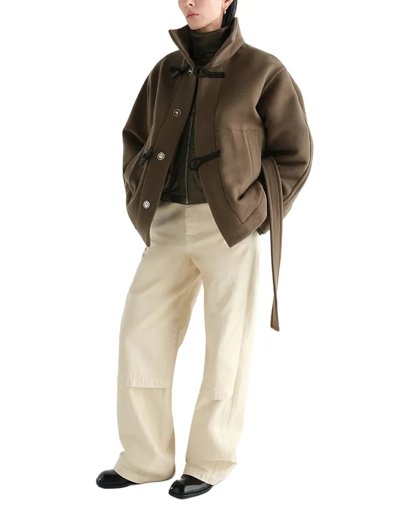 Christophe Lemaire Coat — Brown Brown