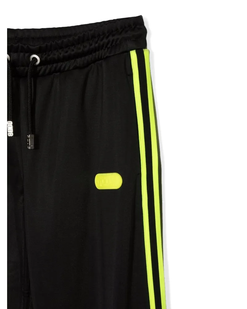 GCDS Tailored Polyester Trousers — Black Black