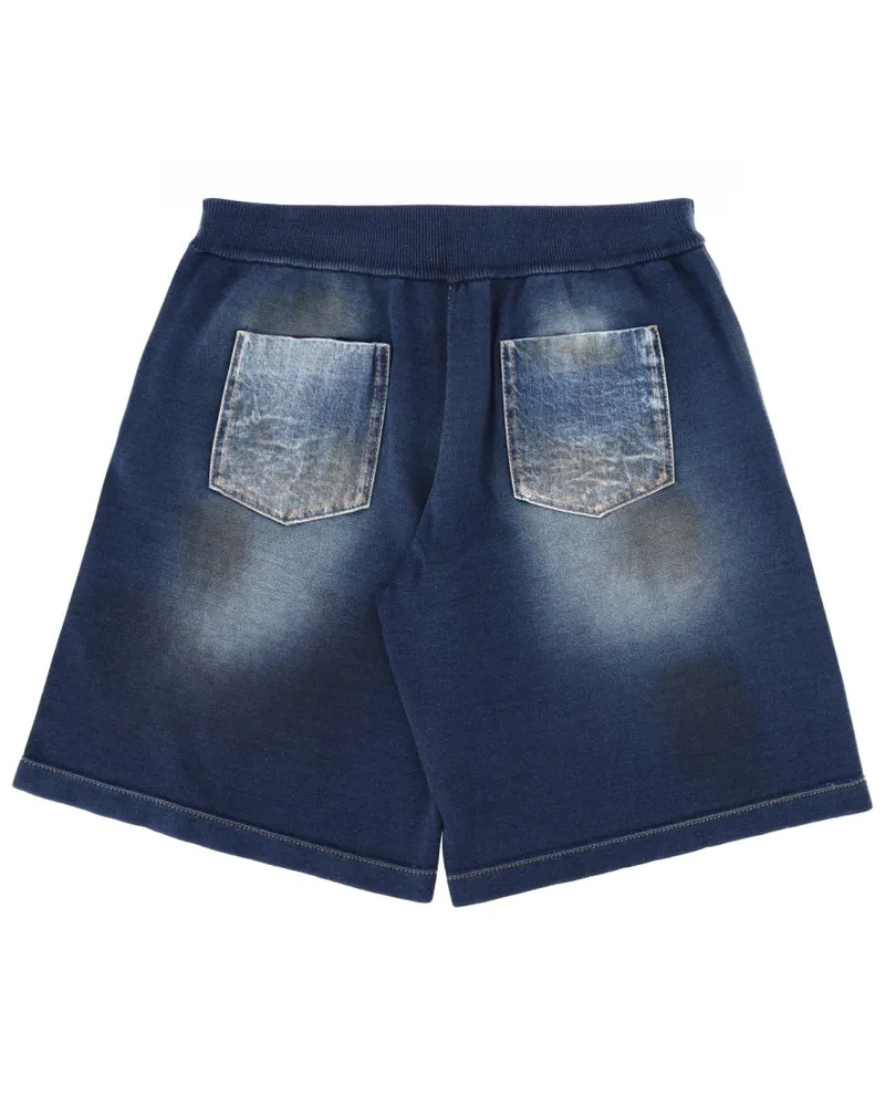 Dsquared2 Cotton Shorts — Blue Blue
