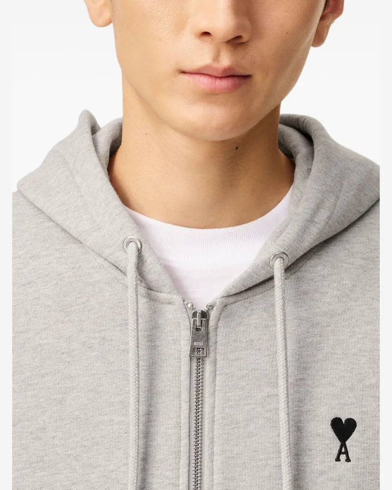 AMI Paris Hoodie — Grey Grey