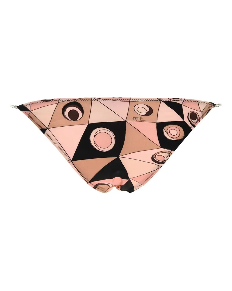 Emilio Pucci Lycra Bikini Bottom — Nude Nude