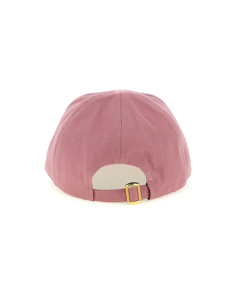 Pinko Women's Cap Pink Cotton Accessories - Caps Pink